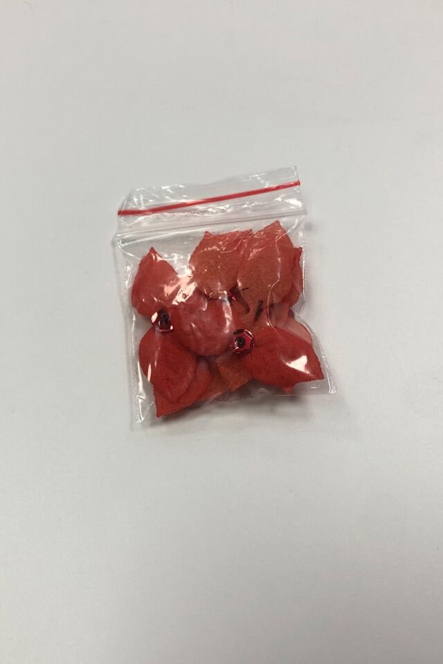 SÜSLEME YAPRAK ÇİÇEK 10 LU