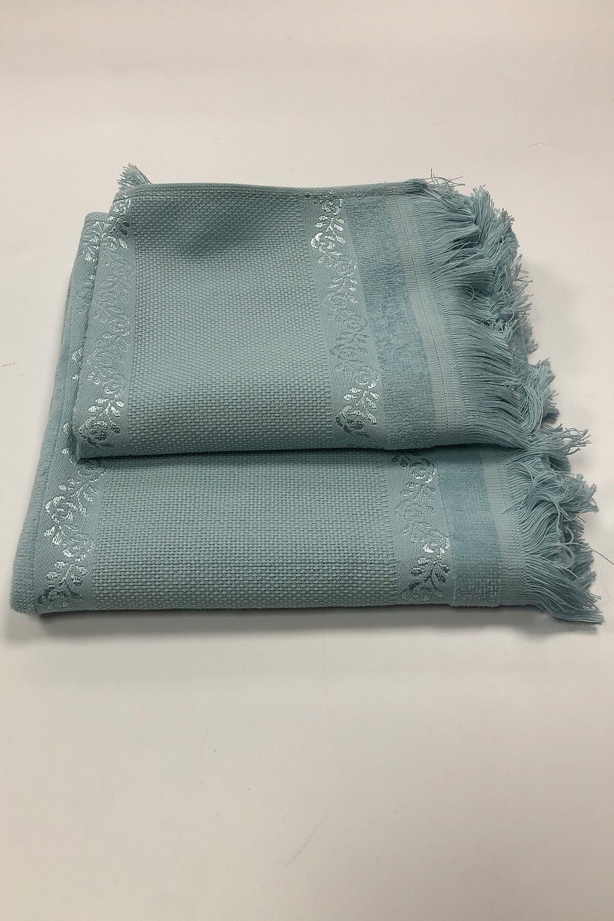 FİESTA SOFT PÜSKÜLLÜ ETAMİN İŞLEMELİK 2 Lİ HAVLU SETİ 50X90 VE 30X50